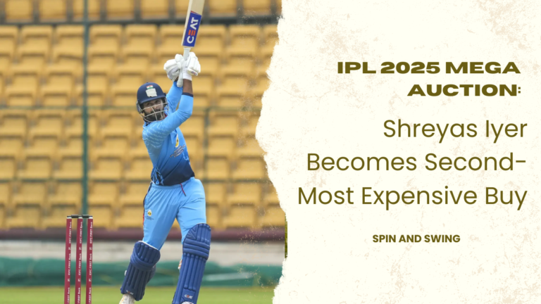 IPL 2025 Mega Auction: Shreyas Iyer Becomes Second-Most Expensive Buy