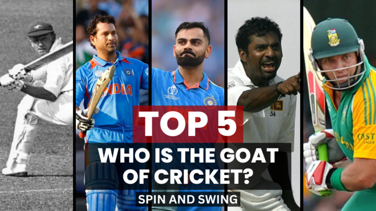 Bowling, Batting, or All-Rounders? Who is the GOAT of Cricket? Top 5 Icons!